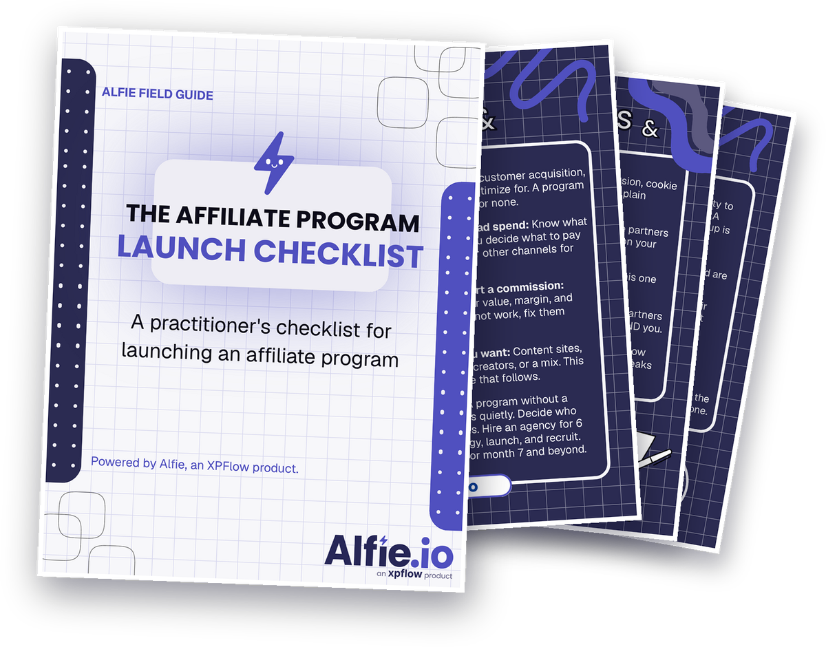 The Affiliate Program Launch Checklist cover